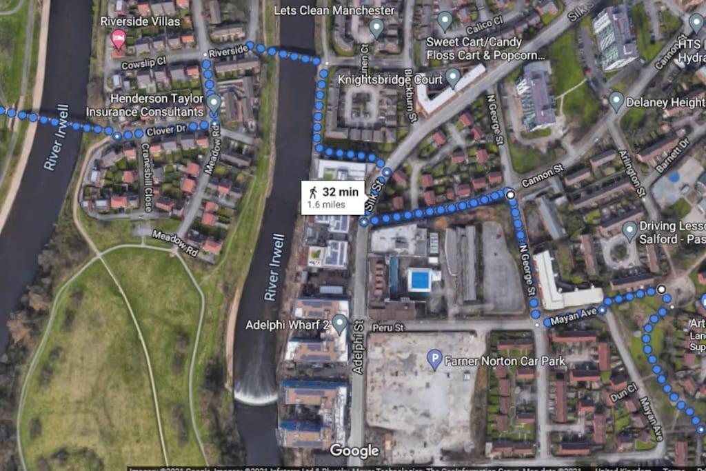 An Oasis Of Calm Next To M'Cr City Centre + Parking Manchester Exterior photo